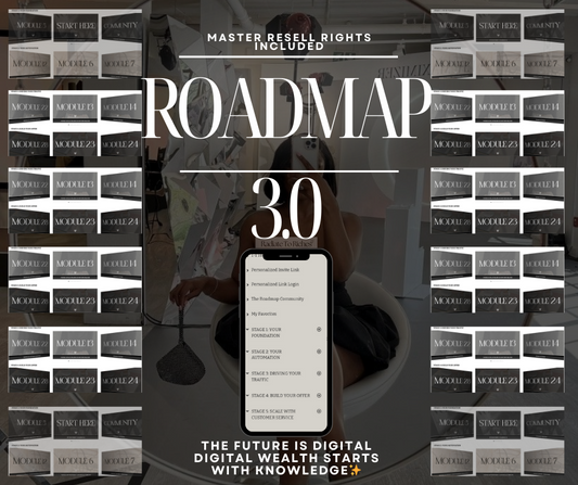 Roadmap 3.0 Course with Master Resell Rights